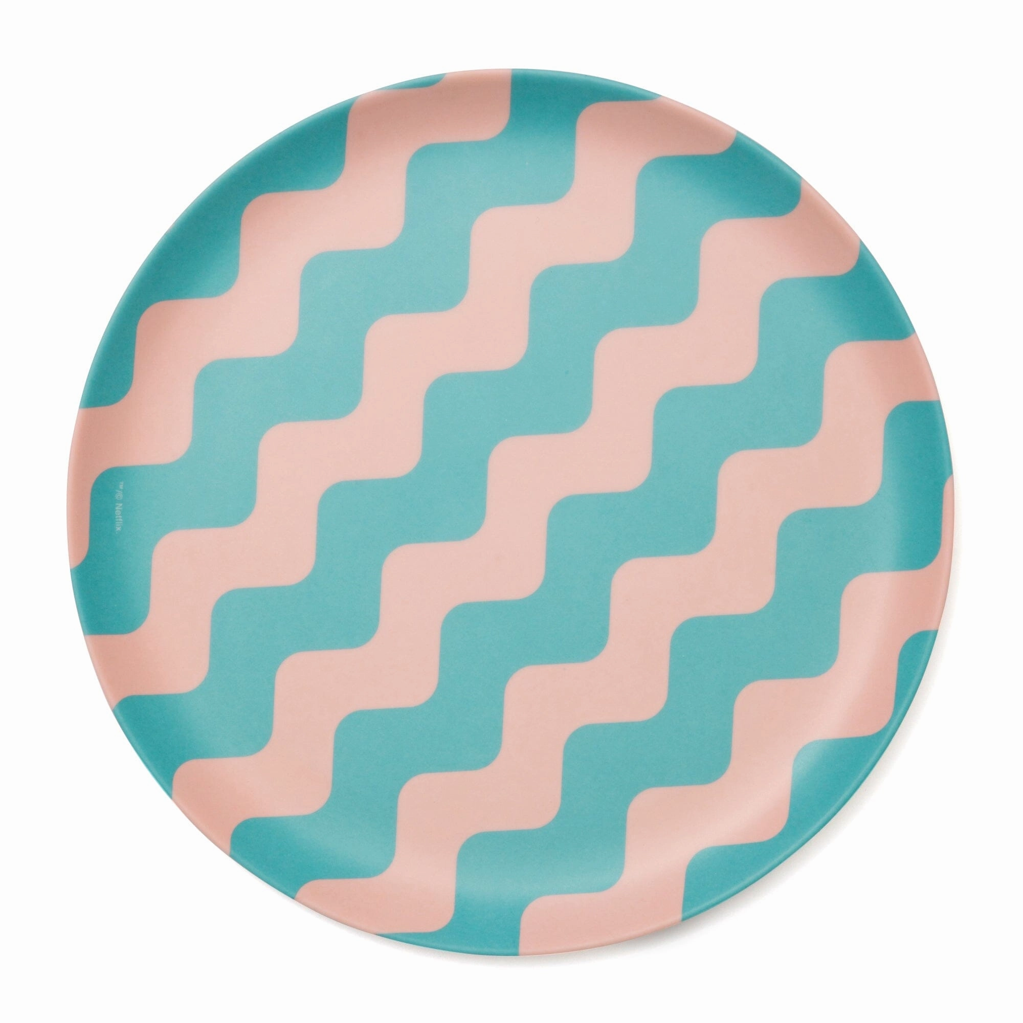 SQUID GAME Bamboo Plate Set Pink