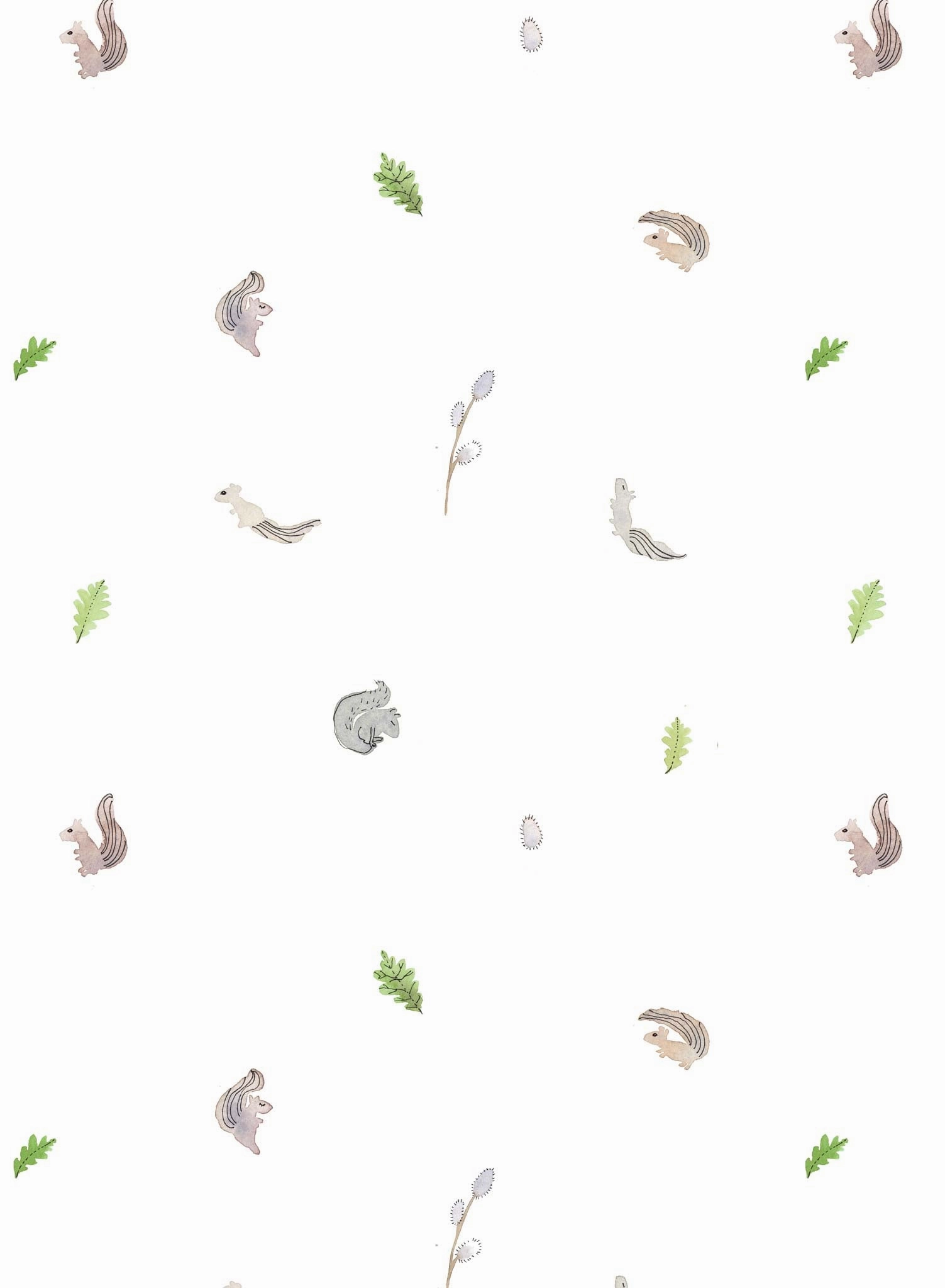 Squirrel Friends, Wallpaper