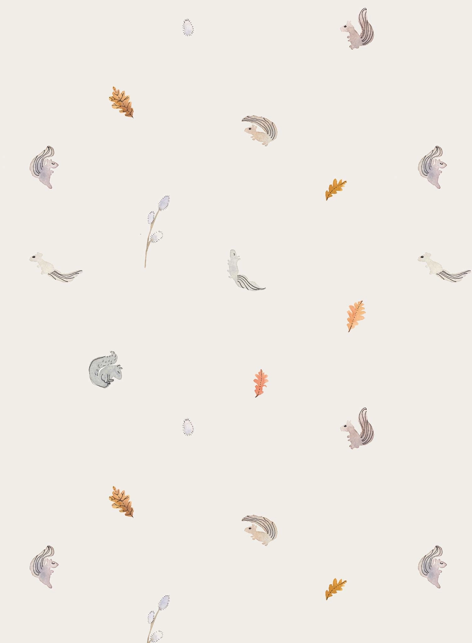 Squirrel Friends, Wallpaper