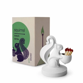 Squirrel Match Strikehandmade ceramic dinnerware set