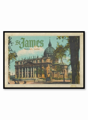St. James Souvenir from Montreal, Posterpop culture themed posters