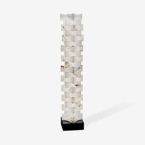 Stacked Alabaster Squares Floor Lampmodern floor lamp,floor lamp for bedroom 