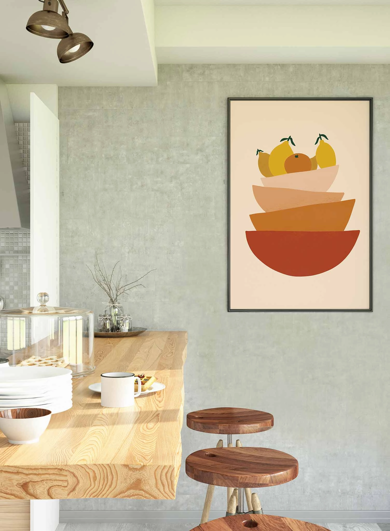 Stacked Snacks, Poster