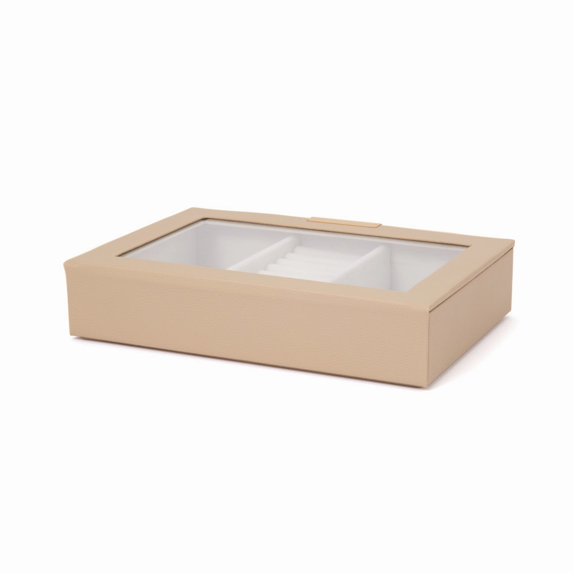 Stacking Jewelry Box Display Beige