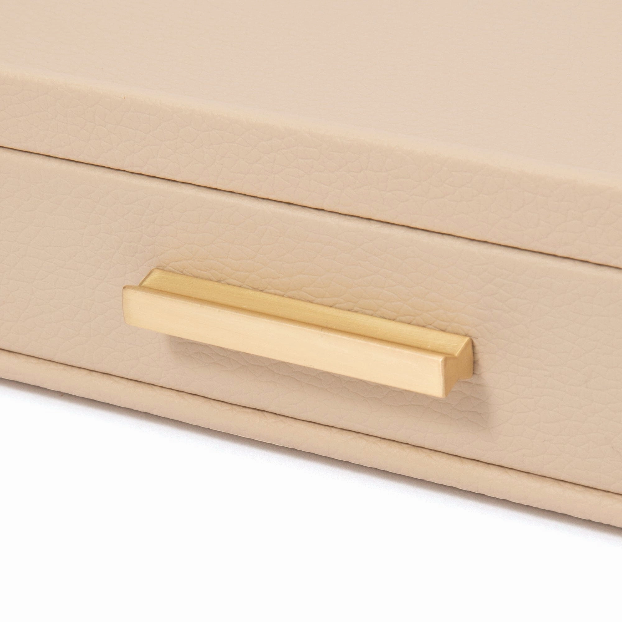 stacking Jewelry Box Necklace Beige