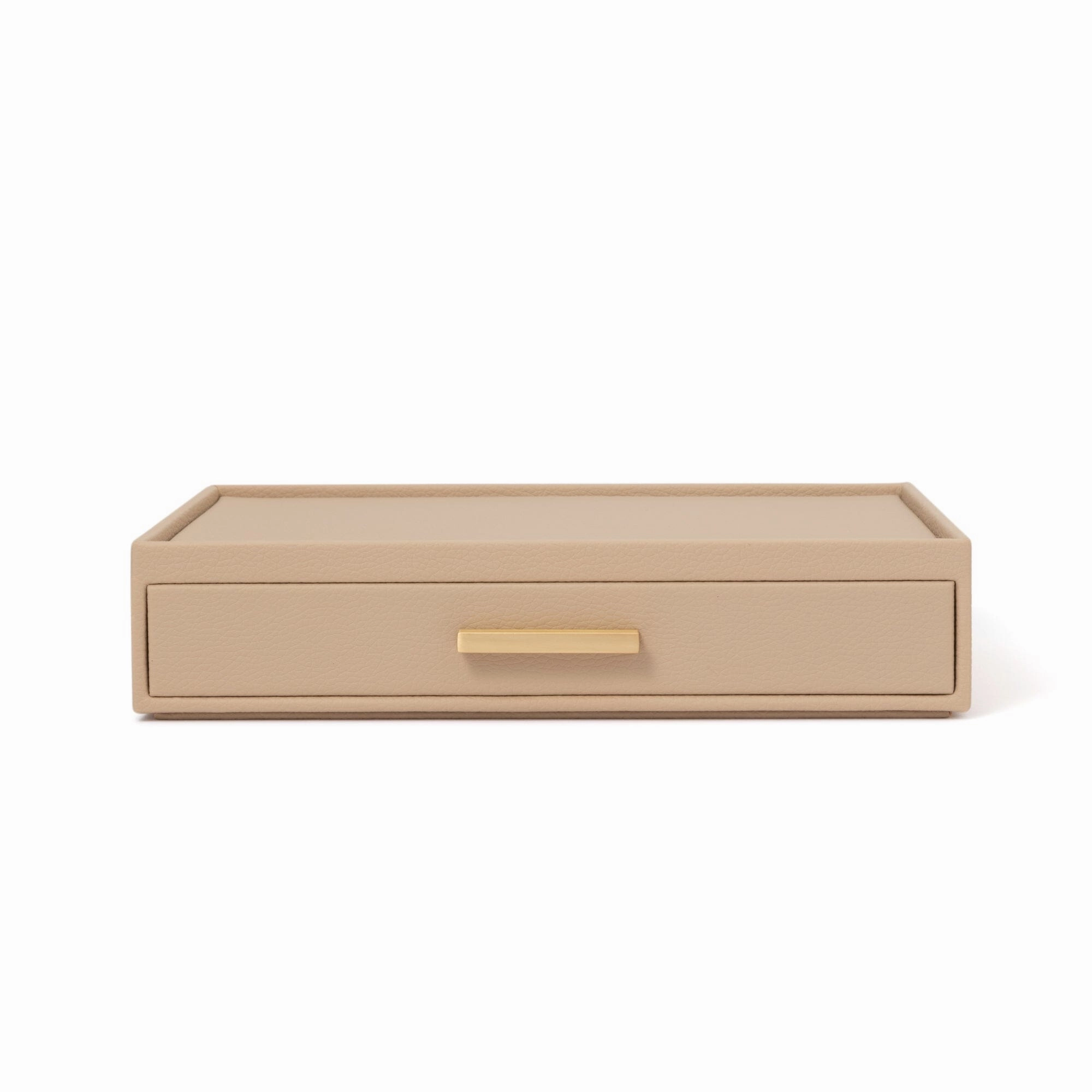 stacking Jewelry Box Necklace Beige
