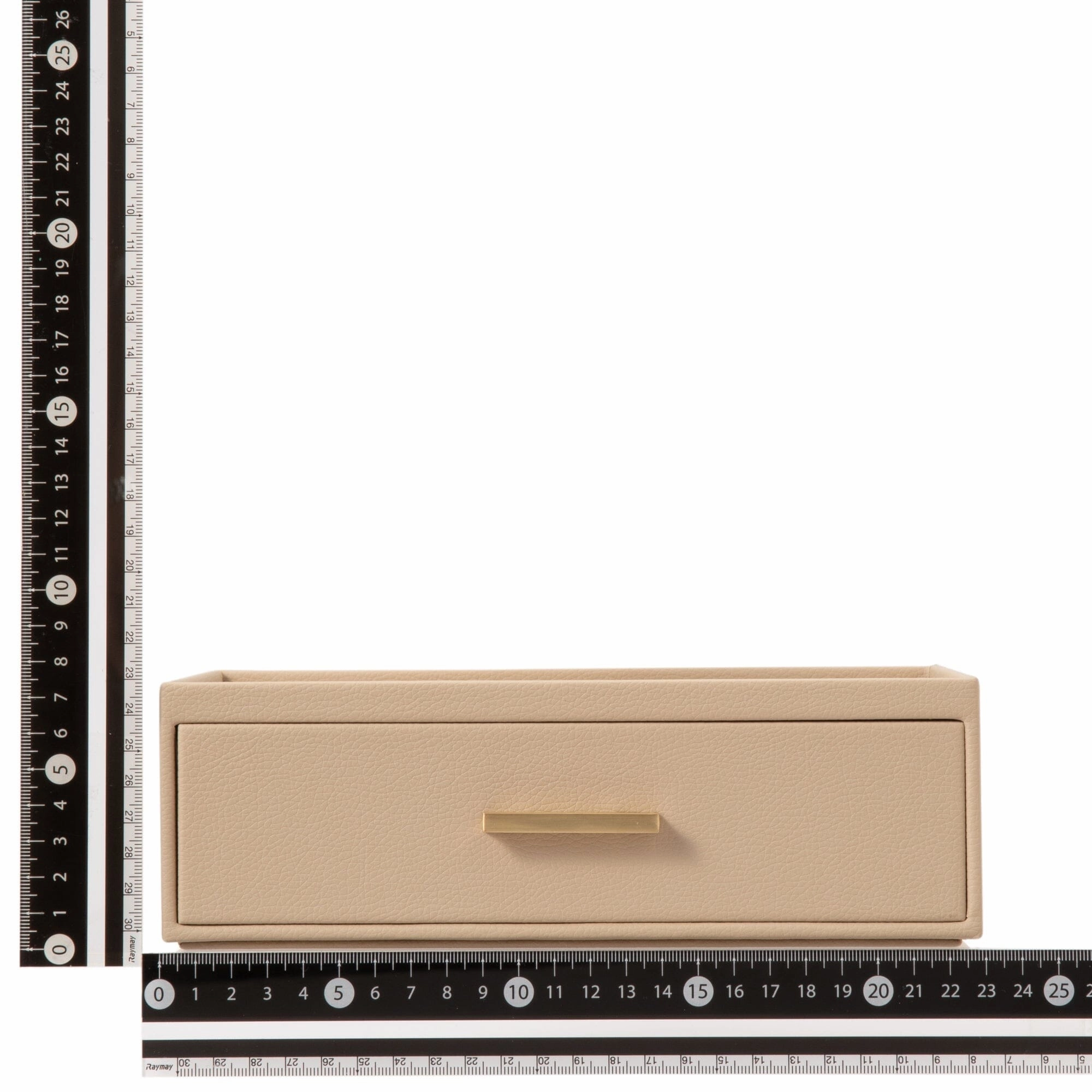 Stacking Jewelry box Open L Beige