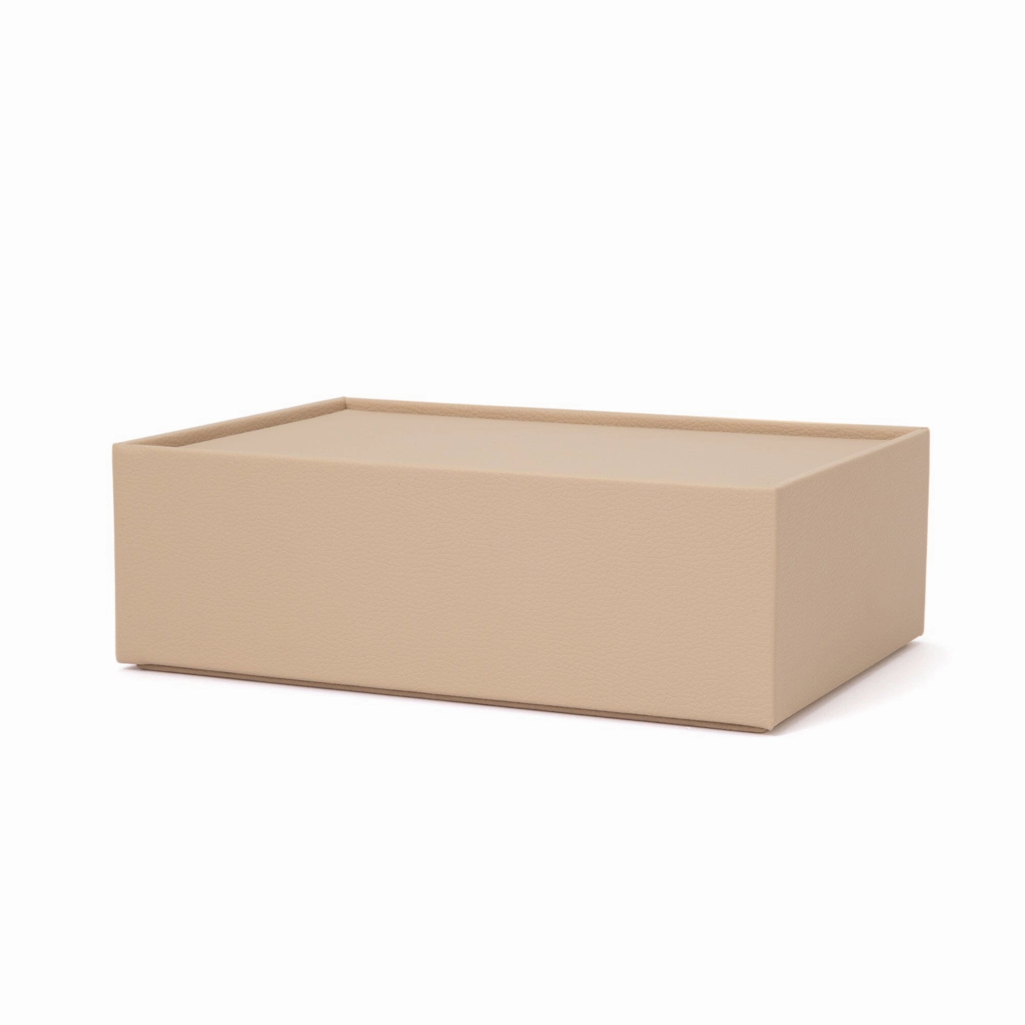 Stacking Jewelry box Open L Beige