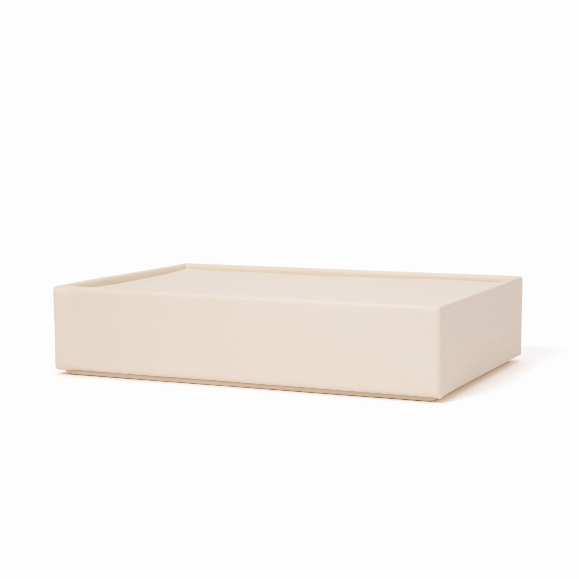 Stacking Jewelry Box Open Multi White