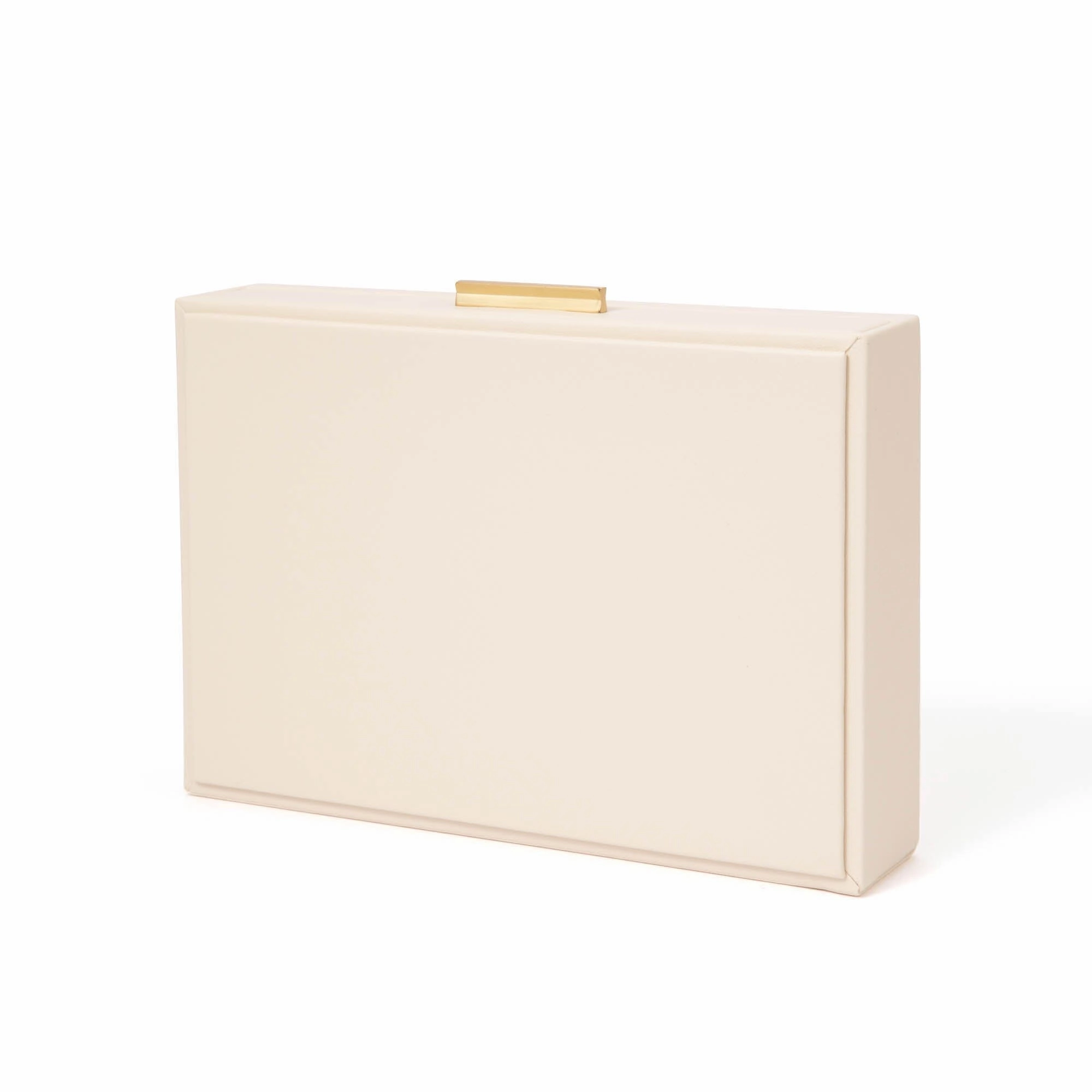 Stacking  Jewelry Box Ring Accessory Case White