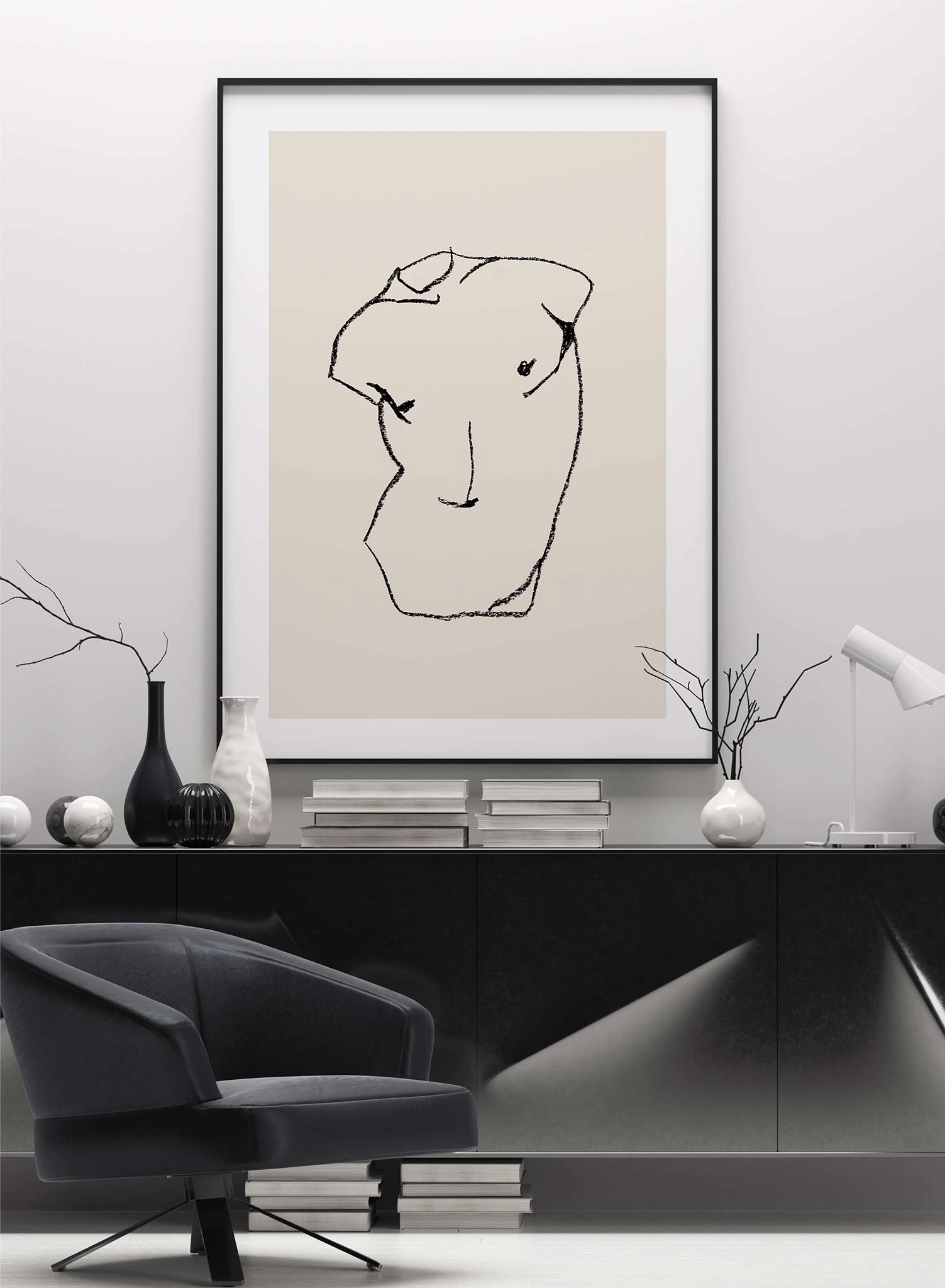 Statuesque, Poster