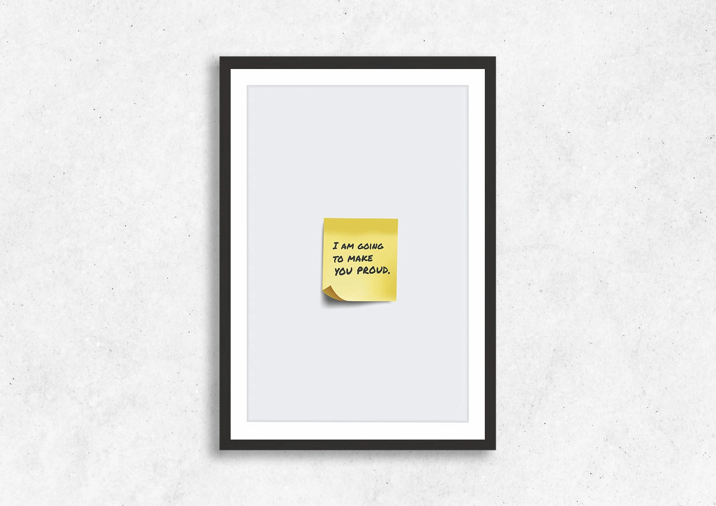 Sticky Note 2nordic style wall decor