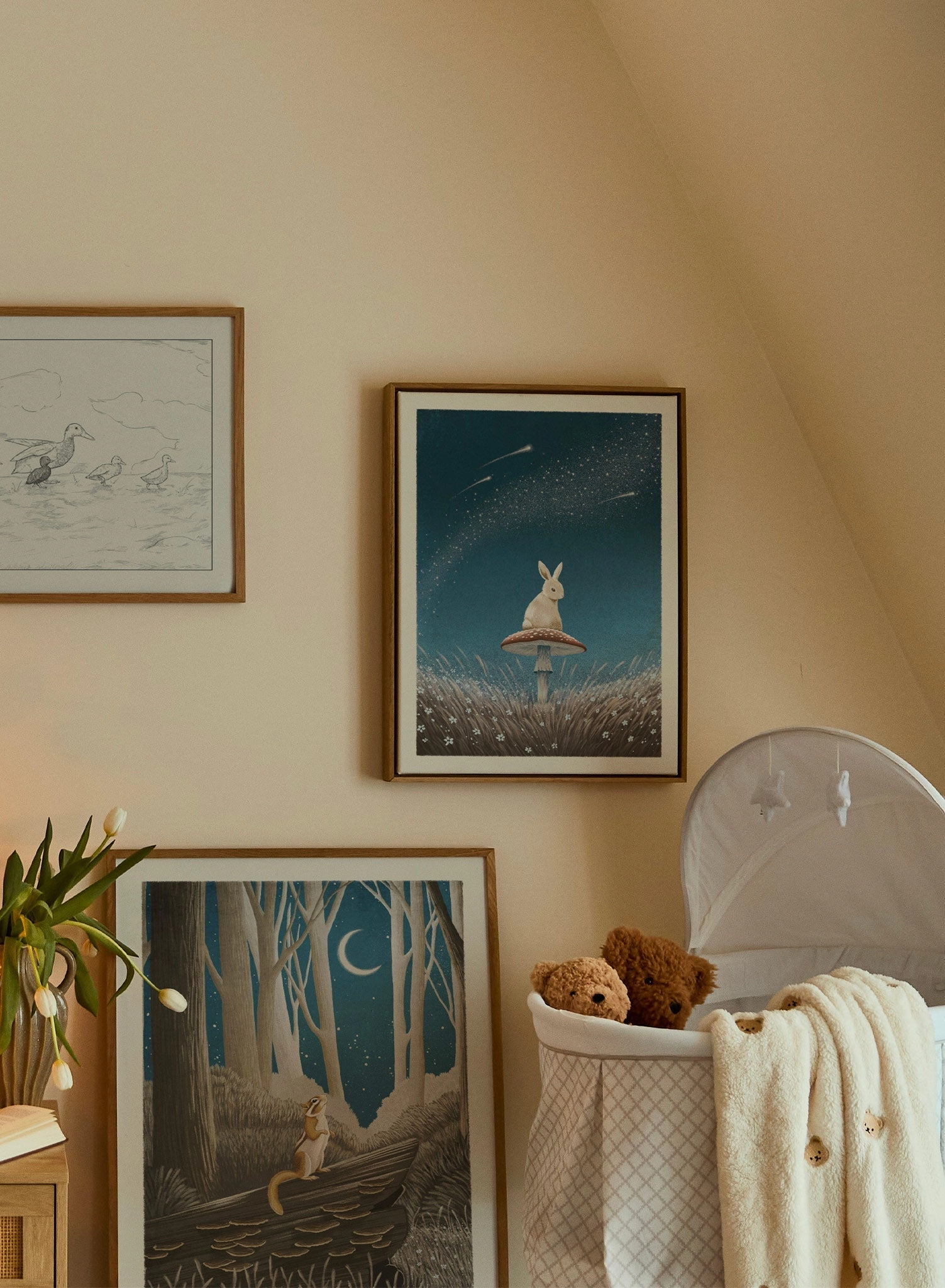 Storybook Stargazing, Canvas