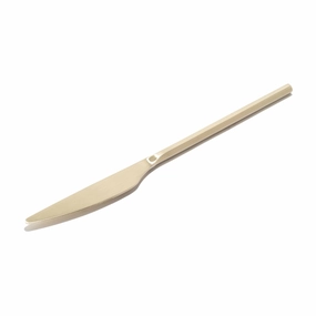 Straight Dinner Knife  Goldboho style dinner plates for special occasions 