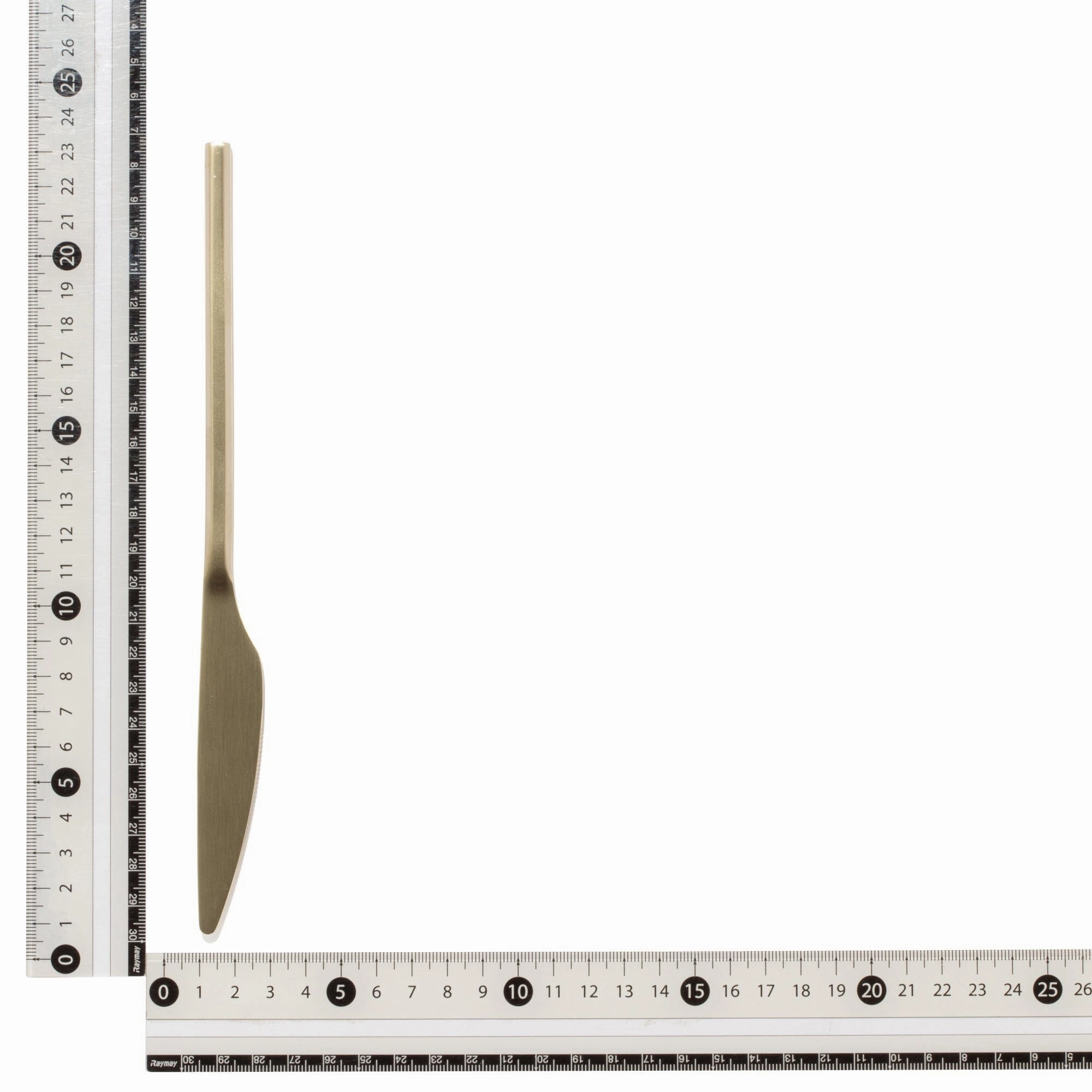 Straight Dinner Knife  Gold