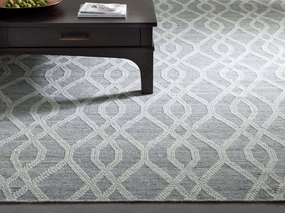Stratton Rugmodern color block patchwork rug