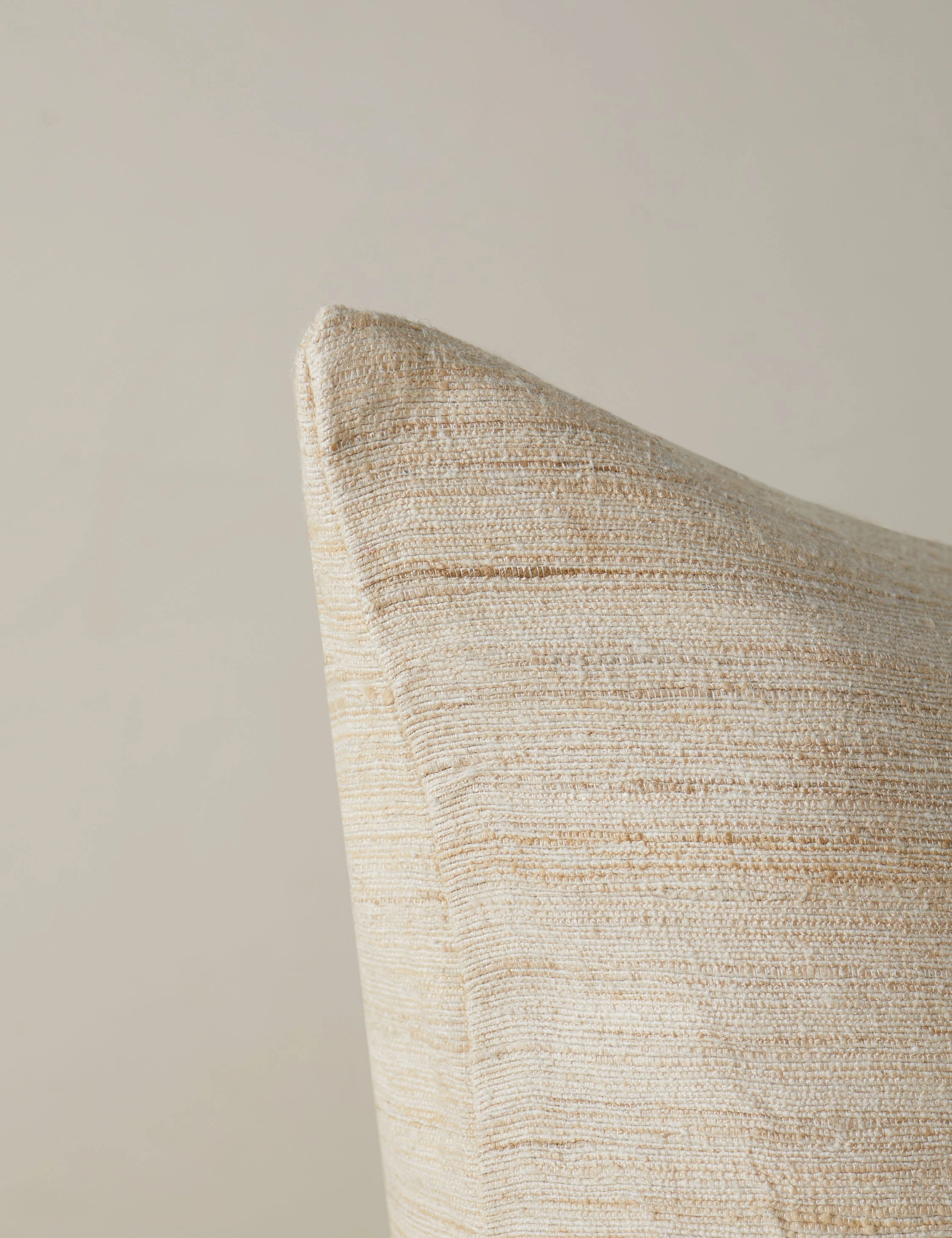 Striations Silk Pillow by lan Byrd