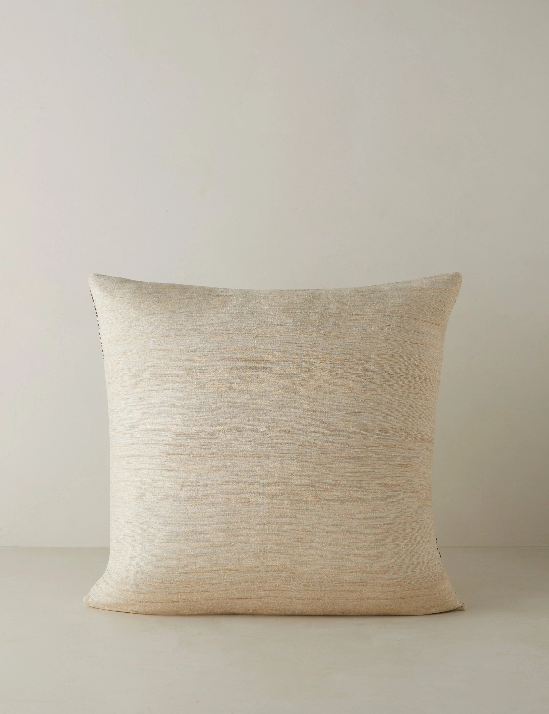 Striations Silk Pillow by lan Byrd