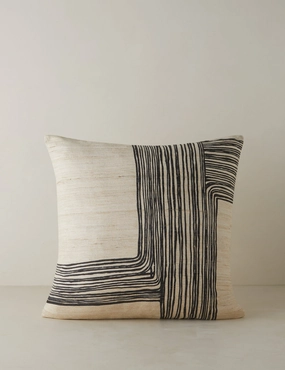 Striations Silk Pillow by lan Byrdbedding sets ,throw blankets 