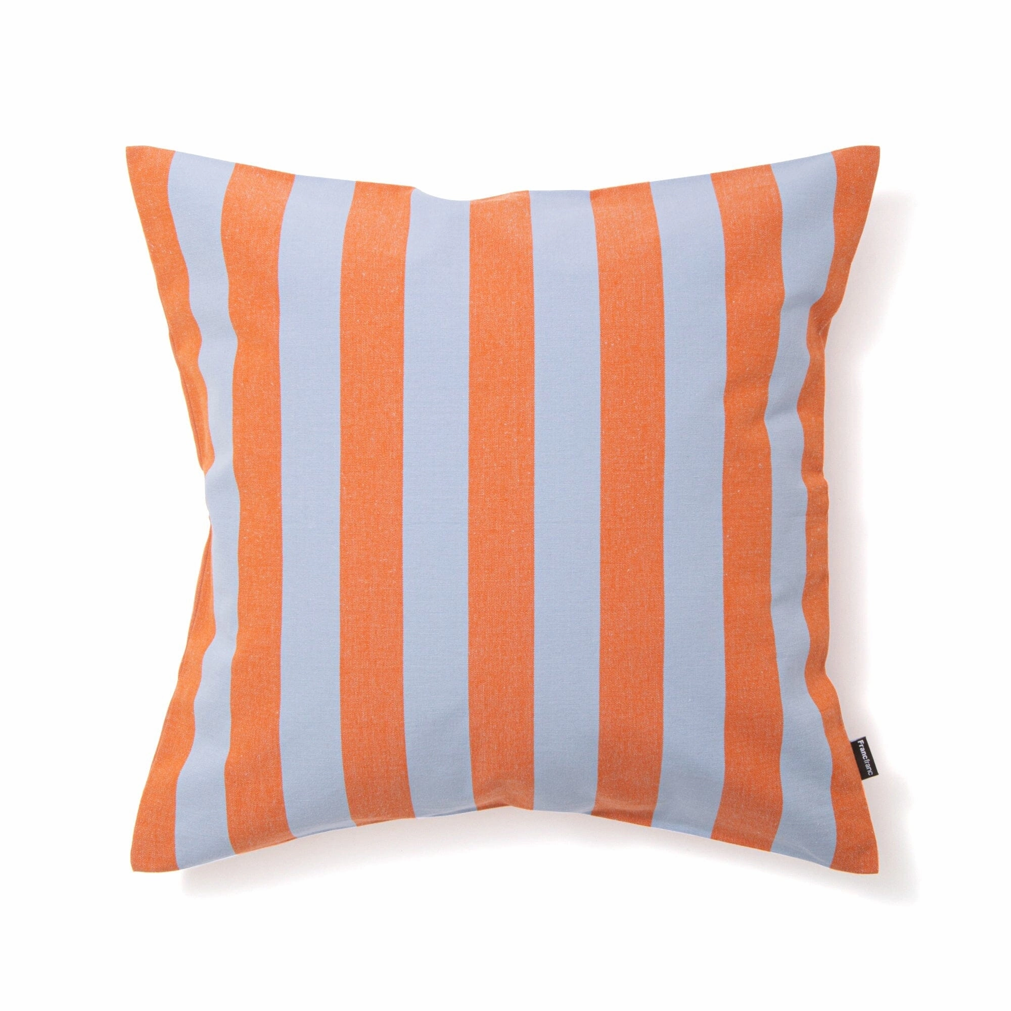 Stripe Cushion Cover 450 x 450  Orange x Bluebedding sets ,throw blankets 