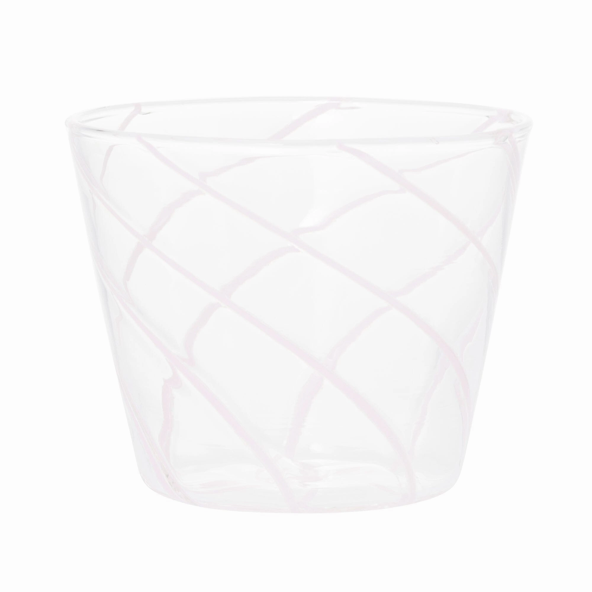 Stripe Glass Cup Pinkglass cups ,personalized mugs 