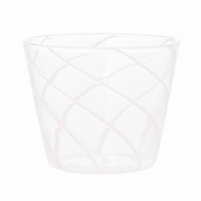 Stripe Glass Cup Pinkglass cups ,personalized mugs 