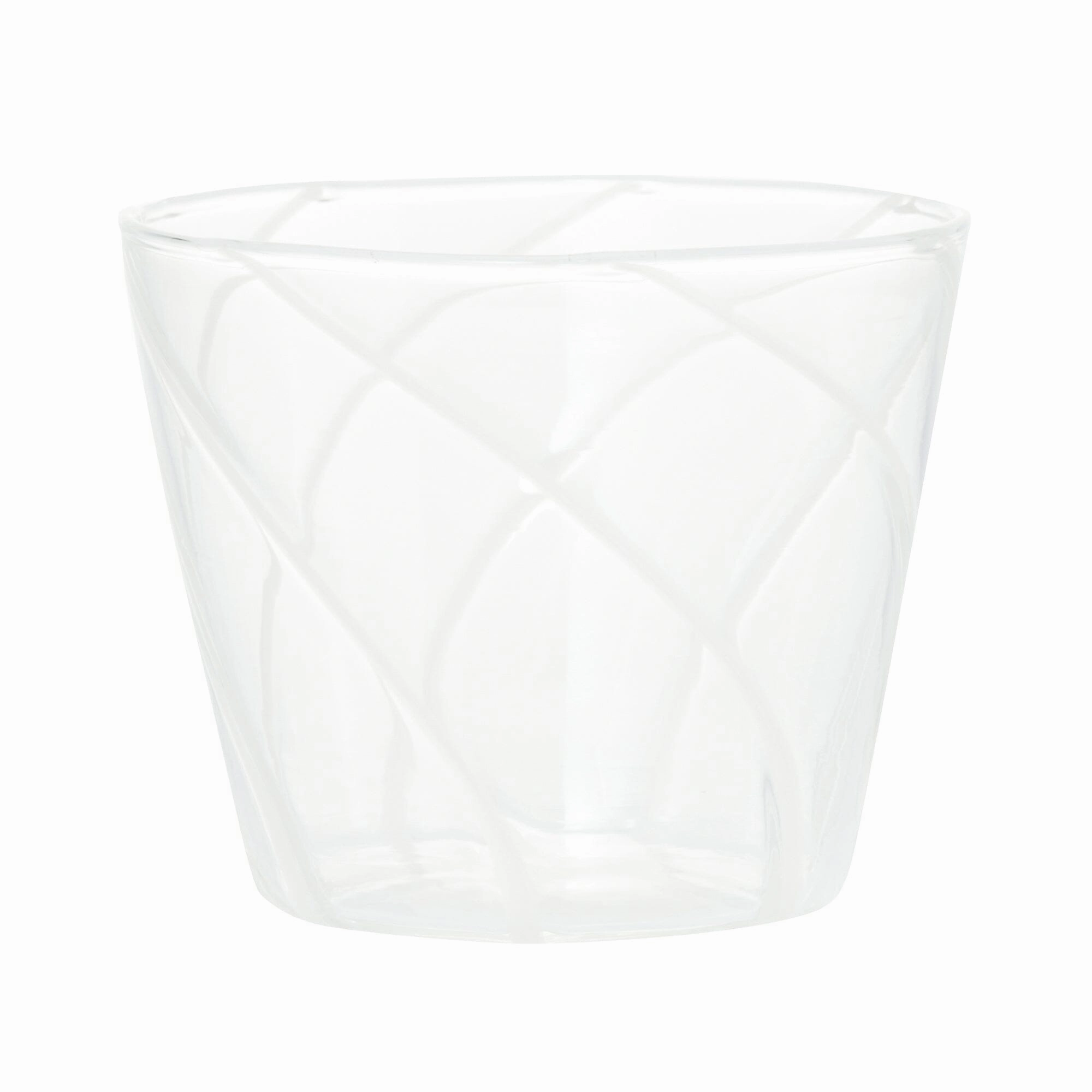 Stripe Glass Cup Whiteglass cups ,personalized mugs 