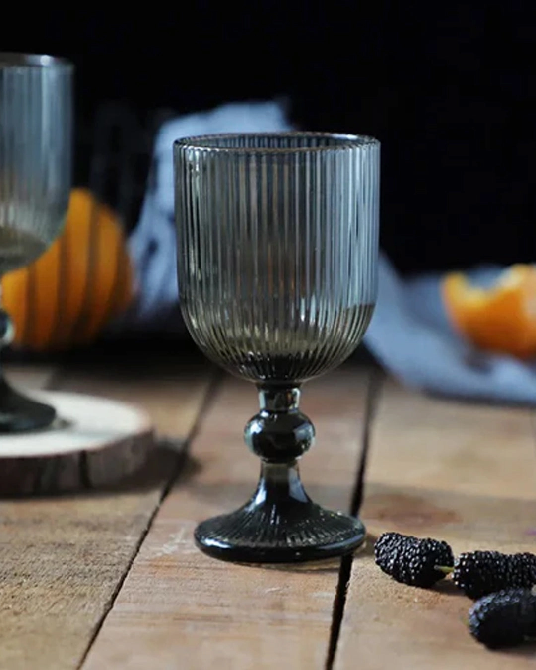 Striped Shot Glass Black - Small Set of 6modern kitchen decor ,kitchen dinner set ,dinnerware 