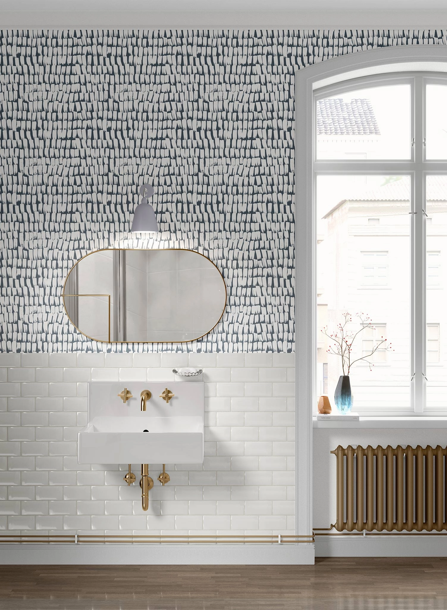 Stroke of Genius, Wallpaper