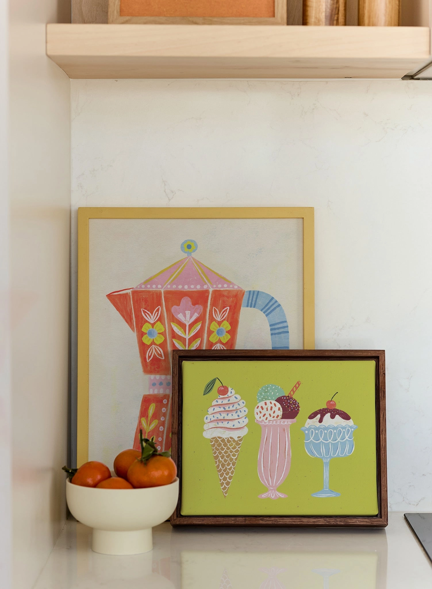 Sundae Yummy Sundae, Canvas