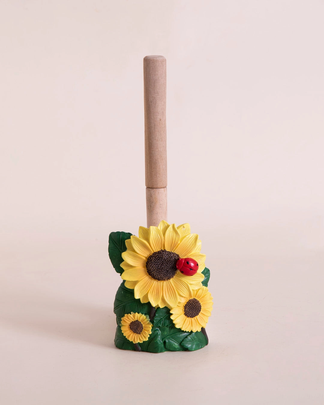 Sunflower Paper Towel Holder - Yellow