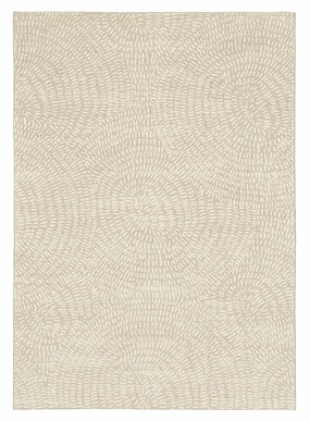 Sunita Grey Cream Circle Dot Pattern Washable Rugmodern color block patchwork rug