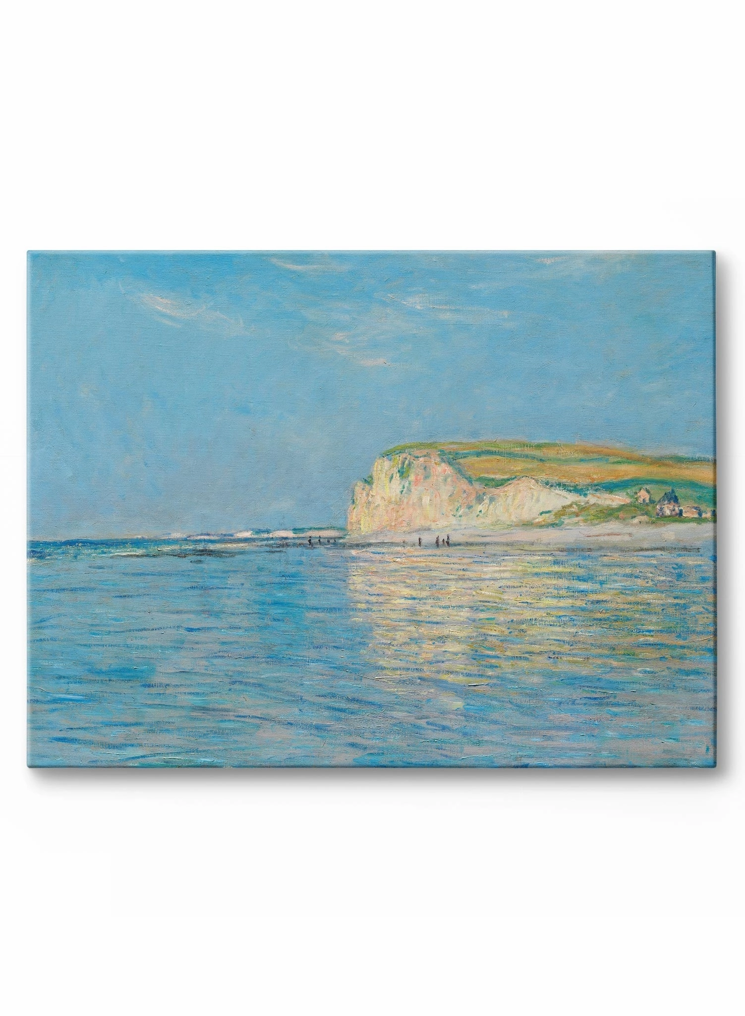 Sunlit Harbor, Canvasindoor decorative canvas print