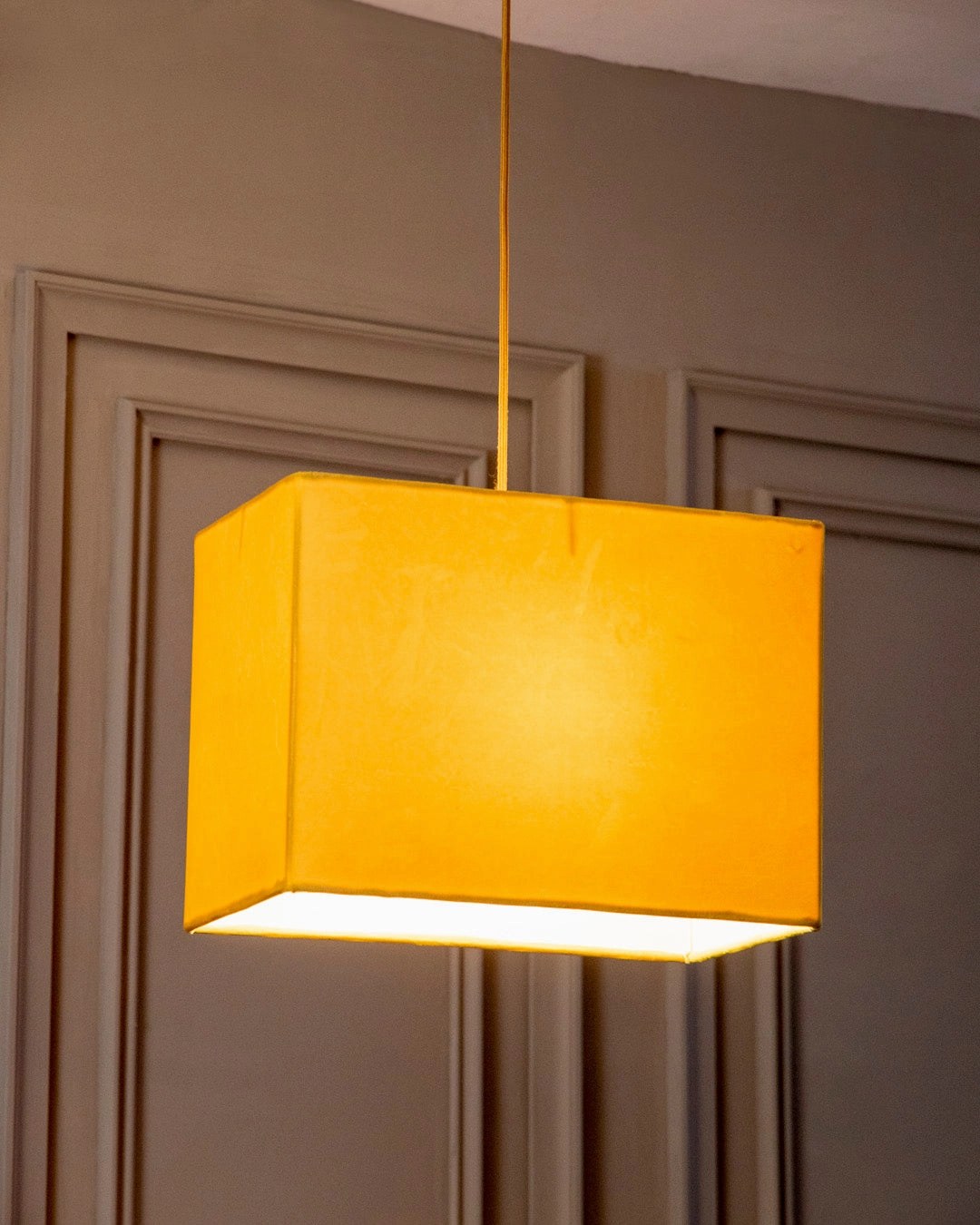 Sunshine Glow Rectangular Shade Pendant Lightmodern wall lamp,smart wall lamp