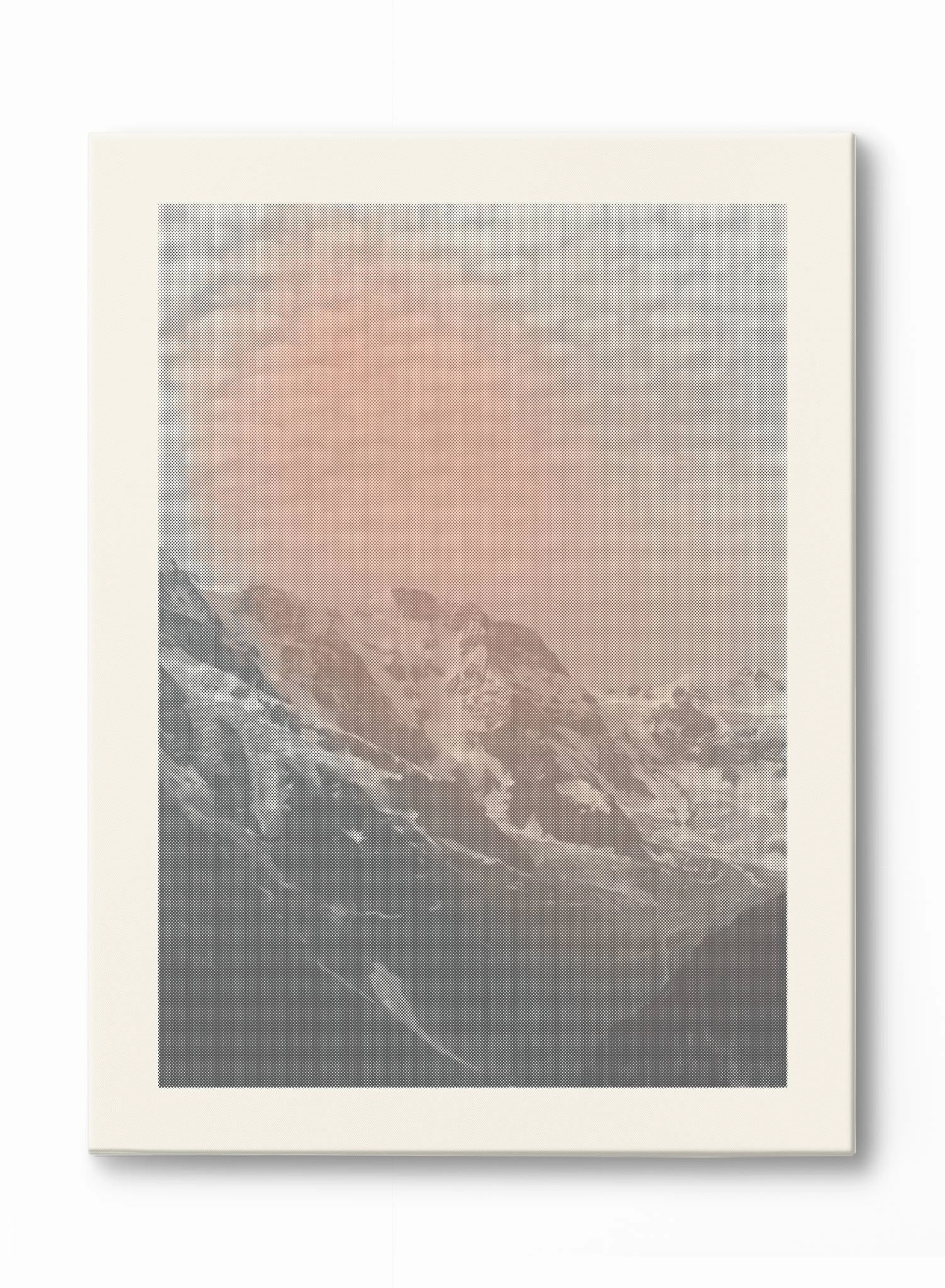 Sunskraper, Canvasindoor decorative canvas print