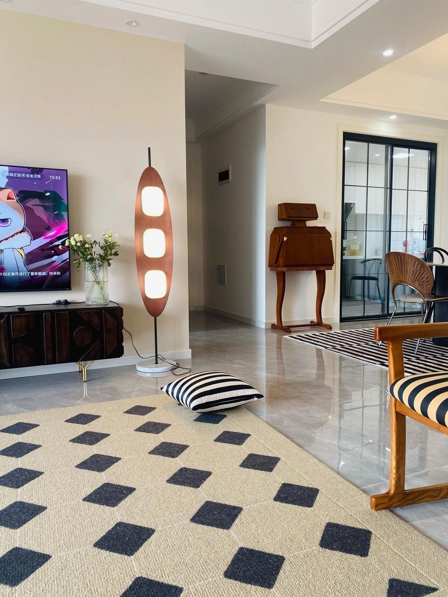 Surfboard Floor Lamp