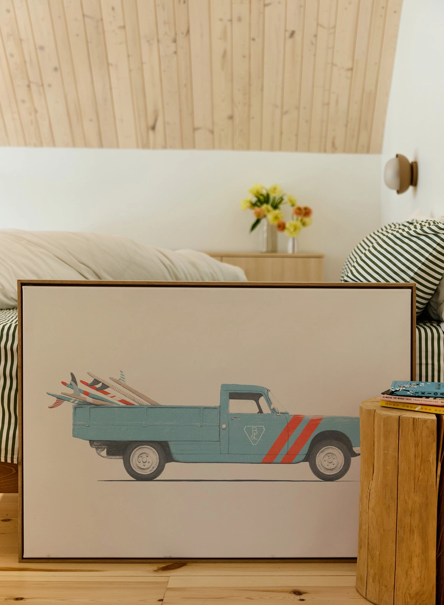 Surfer's Pickup, Canvas