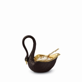 Swan Salt Cellarnordic style desktop ornaments