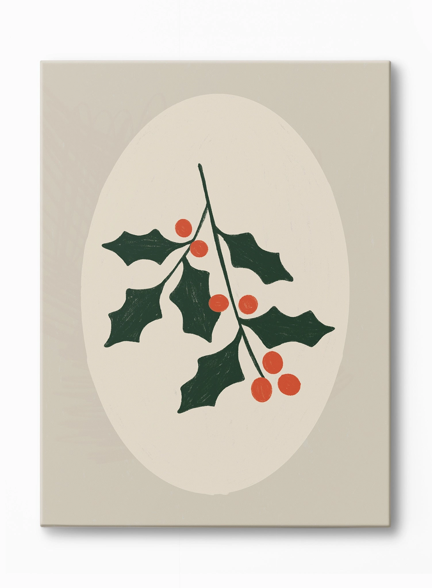 Sweet Holly, Canvasindoor decorative canvas print