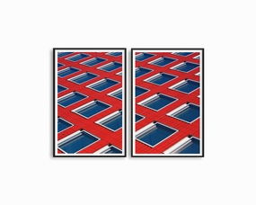 Switzerland Zurich Architecture Set Includes Two Printsmodern abstract painting decor