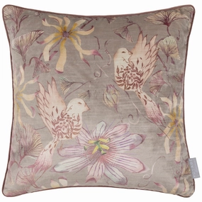Sybil Printed Piped Cushion Violabedding sets ,throw blankets 
