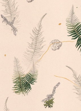 Sylvan Path, Wallpapernordic minimalist wallpaper
