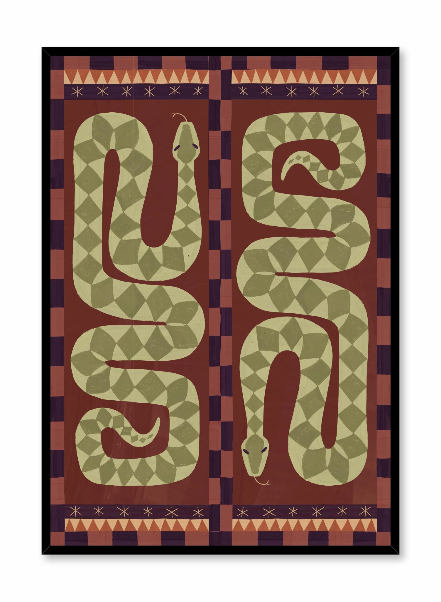 Symmetrical Slithers, Posterpop culture themed posters