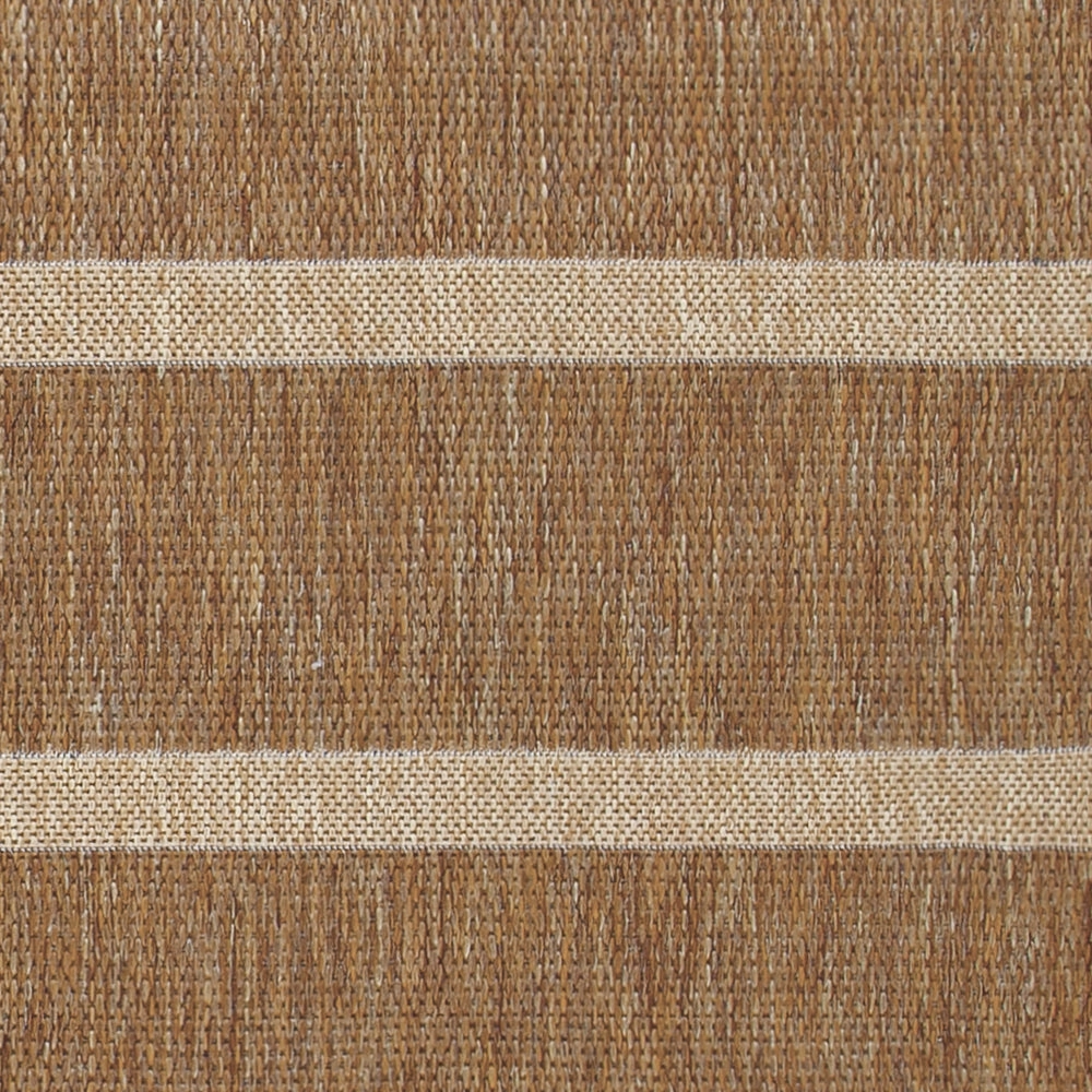 Tala Stripe Jute Effect Indoor/Outdoor Rug Natural