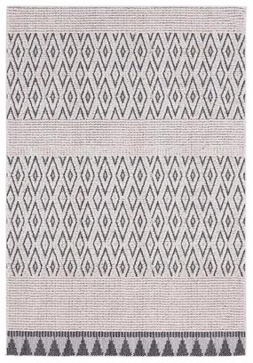Talia Ivory Black Tribal Rug *NO RETURNS UNLESS FAULTYmodern color block patchwork rug