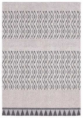 Talia Ivory Black Tribal Rug *NO RETURNS UNLESS FAULTYmodern color block patchwork rug