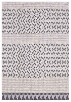 Talia Ivory Black Tribal Rug *NO RETURNS UNLESS FAULTYmodern color block patchwork rug