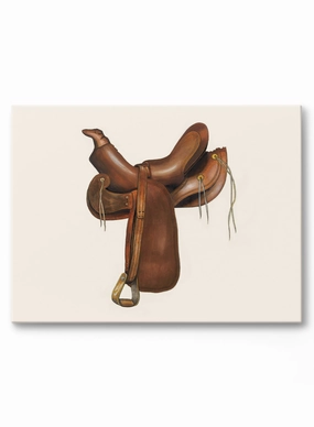 Tall in the Saddle, Canvasindoor decorative canvas print
