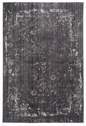 Tamara Dark Grey And Cream Floral Transitional Rug *NO RETURNS UNLESS FAULTYmodern color block patchwork rug