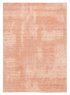 Tammy Pink Coral Minimal Washable Rugmodern color block patchwork rug